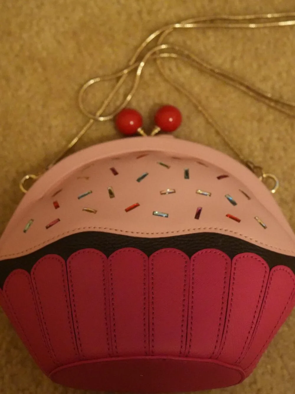 LIMITED EDITION Kate Spade Take The Cake Cupcake Crossbody Purse